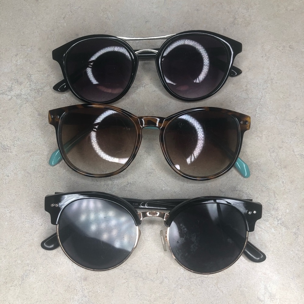 3 Pairs of Sunglasses